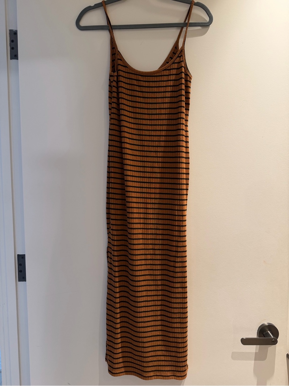 New Free People Striped Stretchy Dress